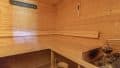 Sauna im Holzhaus